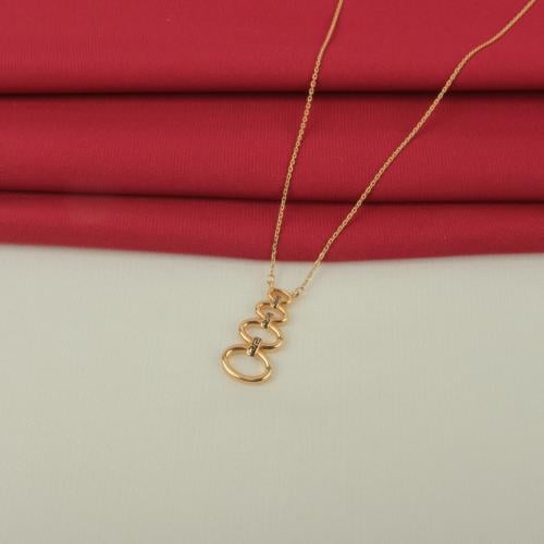 عقد ذهب عيار 18