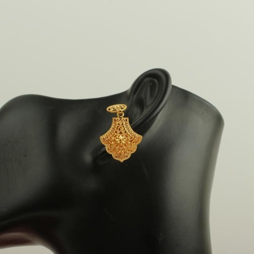 طقم ذهب عيار 21