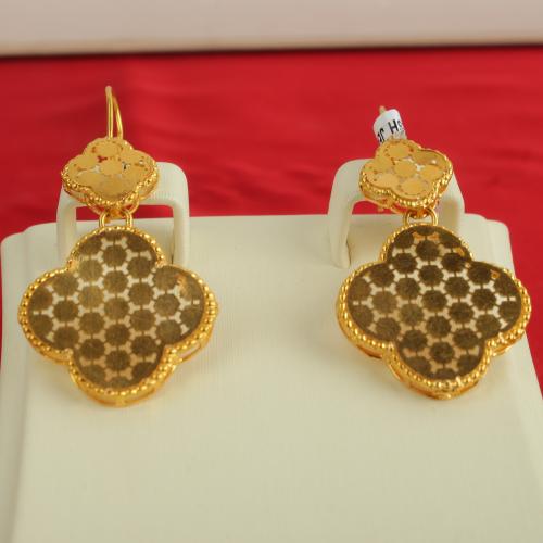 حلق ذهب عيار 21