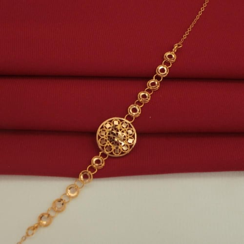 طقم ذهب عيار 21 الوزن 13.65 جم