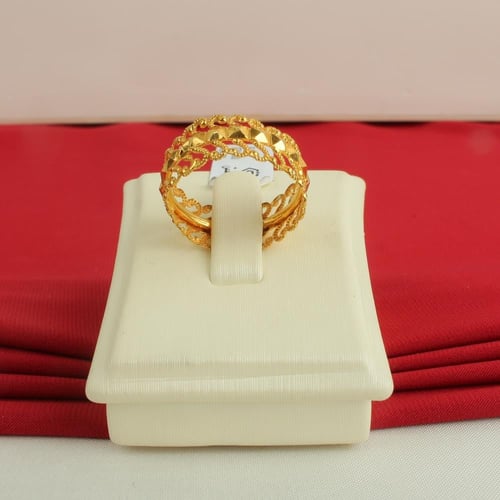 دبلة ذهب عيار 21