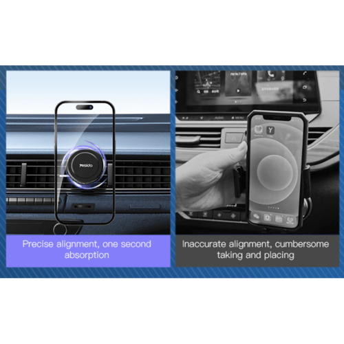 Yesido - استاند جوال للسيارة مغناطيسي صغير الحجم م...