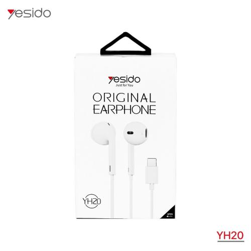 سماعة اذن YH-20 من YESIDO مزودة بمقبس Lightning لا...