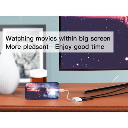 محول أيفون إلي إتش دي و يو إس بي سي Yesido HM06 4K