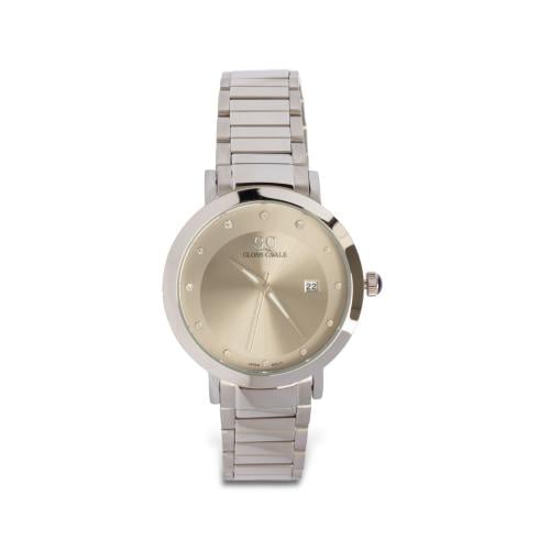 ساعة رجالية | فضي - ميناء فيراني ماركة جلوس كفالي