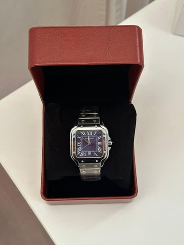 هدية ورد الاوركيد / مع ساعة نسائي من اختيارك