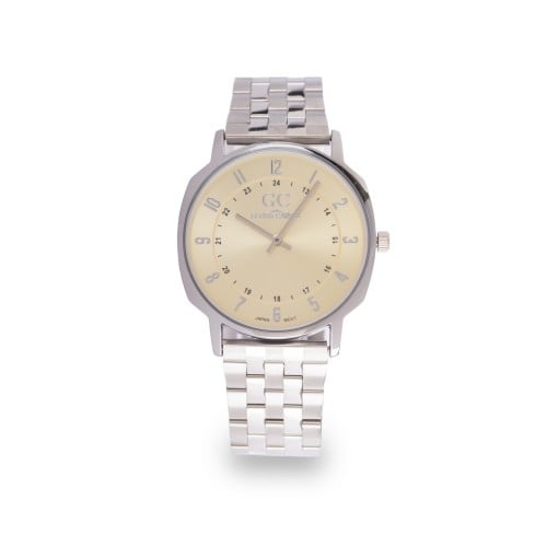 ساعة رجالية استال استيل لون فضي ميناء بيج ماركة جل...