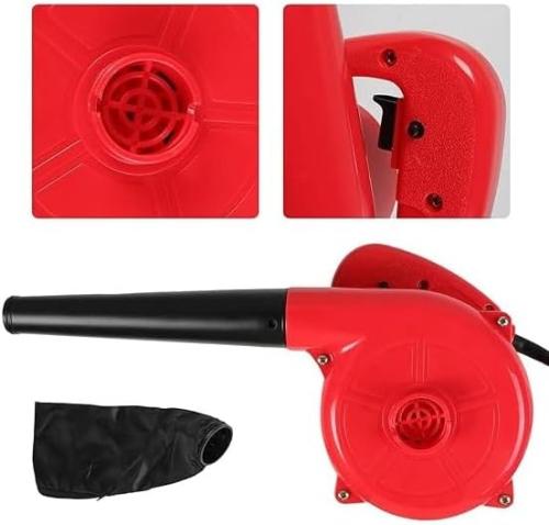 2 in 1 Blower and Vacuum Electric Durable Reliable Handheld Blow Dryer Powerful 700W Motor Leaf Clearing Dust Removing Blowing Suc...