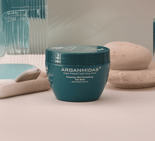 Arganmdias Rosemary Mint revitalizing hair Mask