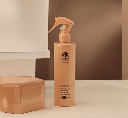 Arganmdias Nourishing Curly detangling hair spray