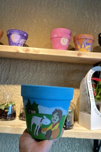 فخار رسم يدوي هايدي