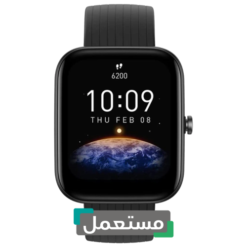 ساعة ذكية امازفيت Bip 3 - أسود - مستعملة