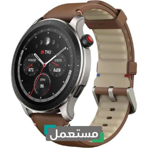 ساعة ذكية امازفيت - GTR 4 - بني - مستعملة
