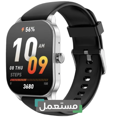 ساعة ذكية امازفيت Pop 3S - فضي - مستعملة