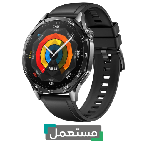 ساعة ذكية HUAWEI WATCH GT 5 46mm - أسود - مستعمل