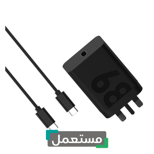شاحن جداري موتورلا بقوة 68 واط بمنفذ تايب سي مع كي...