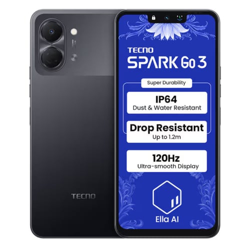 جوال تكنو Tecno Spark Go 3 128GB | 4 RAM - متوفر ب...