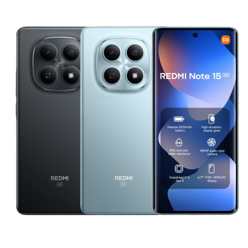 جوال شاومي - Redmi Note 15 5G 256GB | 8 RAM - متوف...