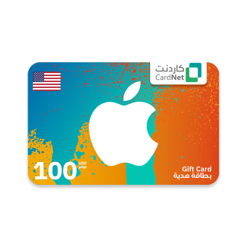 بطاقة ايتونز أمريكي 100 دولار