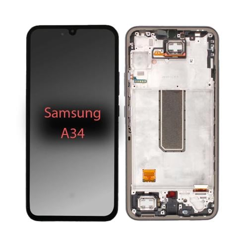 شاشة سامسونج A34 الأصلية