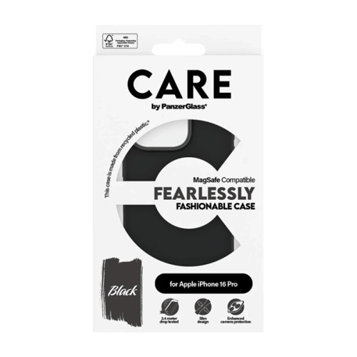 بانزر جلاس-كفر حماية ايفون 16 برو CARE يدعم تقنية...