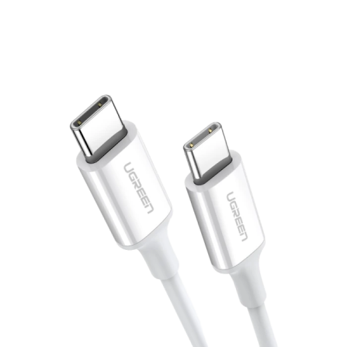 يوجرين -سلك شاحن من USB-C إلى USB-C بطول 1 م - أبي...