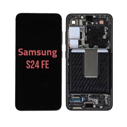 شاشة سامسونج S24 FE الأصلية