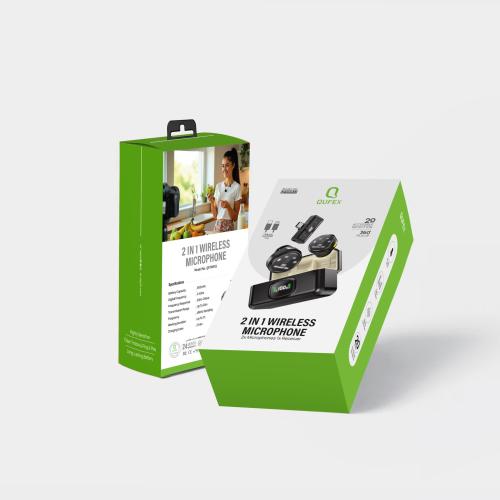 كيوفكس | ميكروفون وايرليس 2 في 1