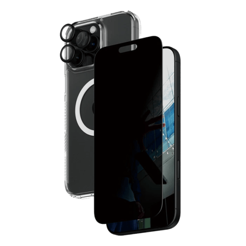 بانزر جلاس-SAFE بكج حماية 3 في 1 ايفون 16 برو ماكس...