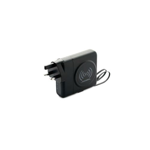 جيبل | 5 في 1 - باور بانك وشاحن جداري ولاسلكي عالم...