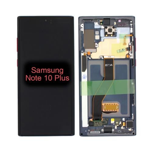 شاشة جوال سامسونج نوت 10 بلس الأصلية