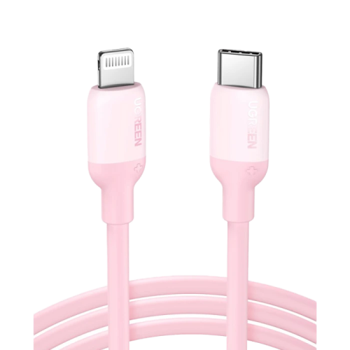 يوجرين - سلك شاحن من USB-C إلى آيفون سيلكون بطول 1...