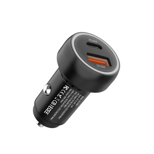 جيزمو شاحن سيارة بقوة 60 واط بمنفذ تايب سي ومنفذ ي...