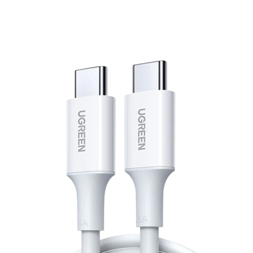 يوجرين -سلك شاحن من USB-C إلى USB-C بطول 2 م - أبي...