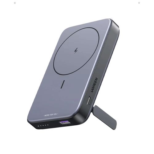 يوجرين-شاحن متنقل لاسلكي كيكستاند مع تقنية MagSafe...