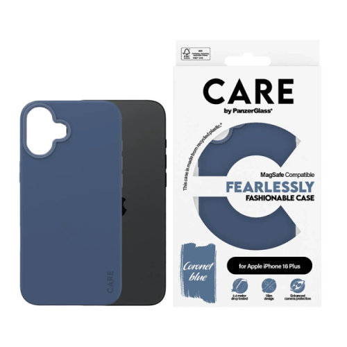بانزر جلاس-كفر حماية ايفون 16 بلس CARE يدعم تقنية...