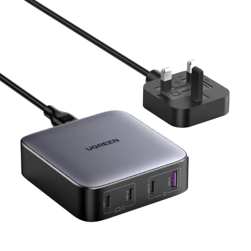 يوقرين | شاحن مكتبي بقوة 100 واط نيكسود بثلاث مناف...