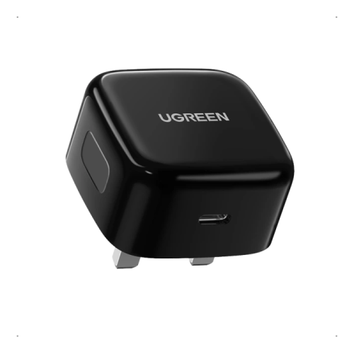 يوجرين - شاحن جداري بمنفذ PD شحن سريع بقوة 20 واط...