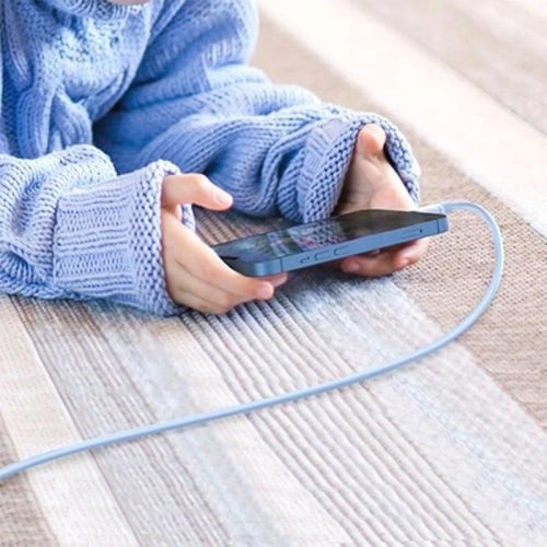 يوجرين - سلك شاحن USB إلى آيفون بطول 1 م - أبيض