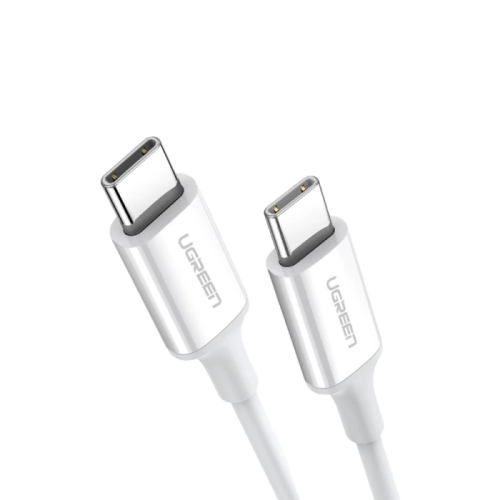 يوجرين -سلك شاحن من USB-C إلى USB-C بطول 2 م - أبي...