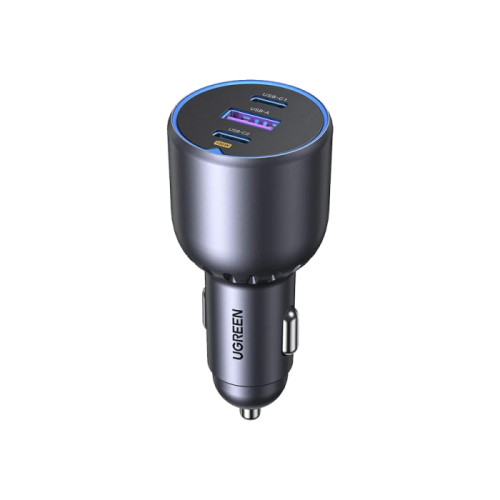 يوجرين -شاحن سيارة بمنفذي USB-C PD + USB-A بقوة 13...