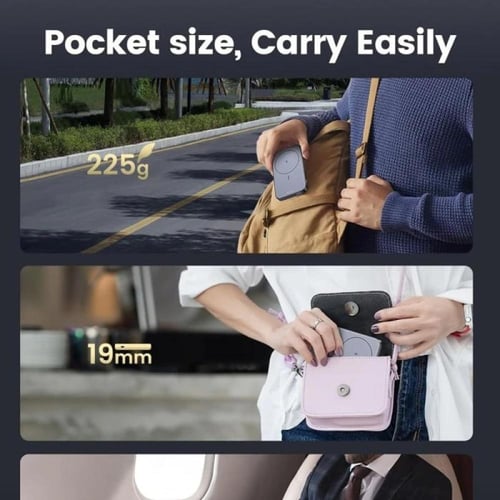 يوجرين-شاحن متنقل لاسلكي كيكستاند مع تقنية MagSafe...