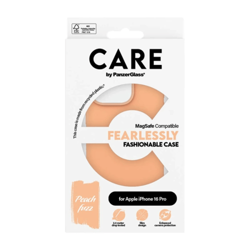 بانزر جلاس-كفر حماية ايفون 16 برو CARE يدعم تقنية...