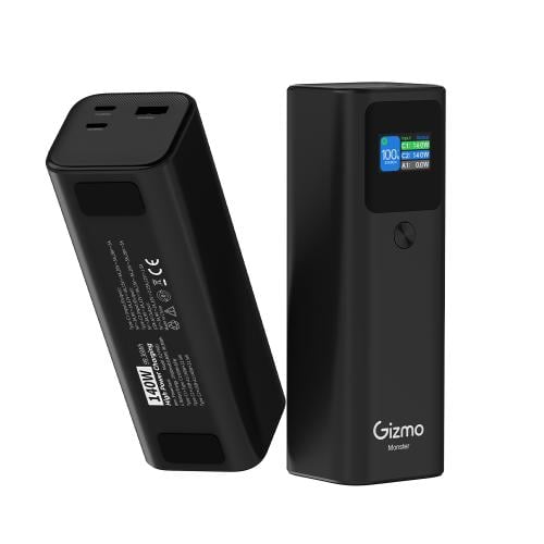 قيزمو | باور بانك محمول سعة (27,600mAh) بقوة (140...