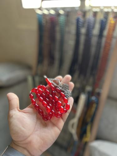 مسباح فايبر عنابي