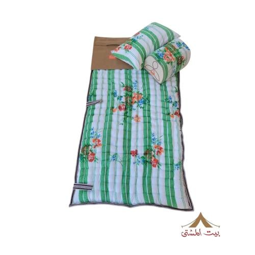 بكج مطرحة ام وردة لون اخضر
