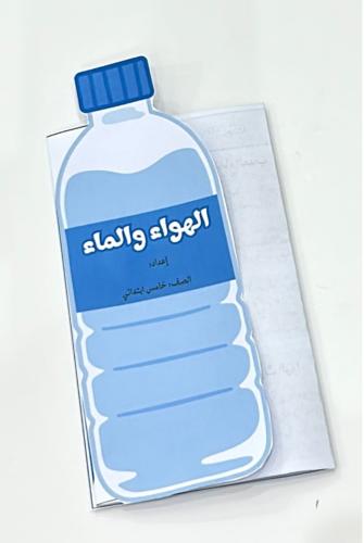 مطوية الهواء والماء - علوم خامس ابتدائي