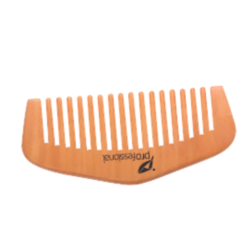 مشط خشب بروفيشنال 12.5 سم اسنان عريضة