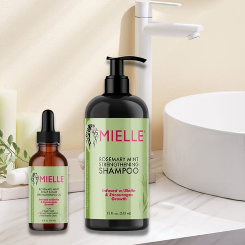 مجموعة العناية بالشعر من ميلي mielle زيت و شامبو ا...