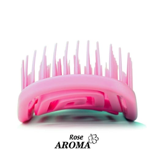 فرشاة شعر مفرغة من روز اروما